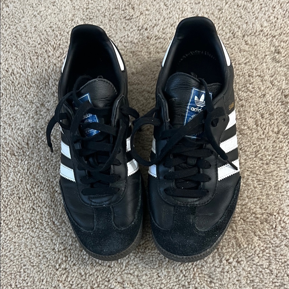 Adidas Samba Sneakers with White Stripes